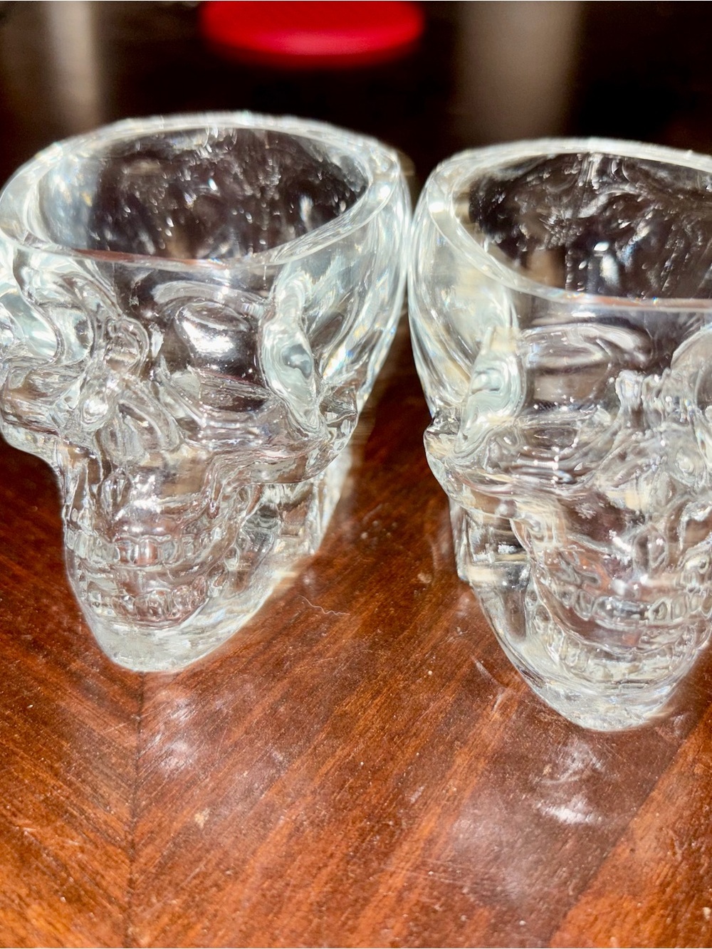 Clear Skull Shot Glasses - Home Dining